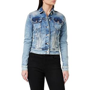 LTB Jeans Dean X jeansjack voor dames, blauw (Akis Wash 52213), XL