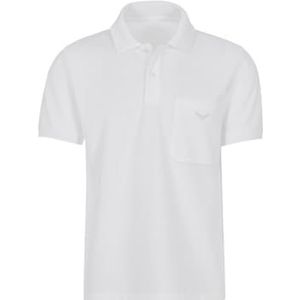 Trigema - Piqué Deluxe - Poloshirt - Wit - Heren