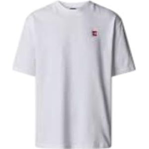 The North Face - AXYS Surdimensionné T-Shirt - TNF Wit - Katoen