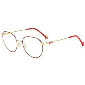 Carolina Herrera Her 0121 bril, goudrood, 54 voor dames, goudkleurig/rood, 54