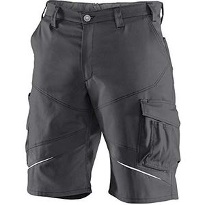 KÜBLER Workwear Kübler Activiq Werkshorts antraciet, maat 50, werkshorts voor heren van gemengd weefsel, lichte werkshorts