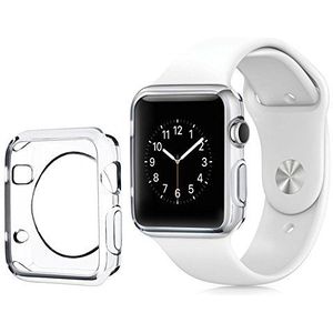 Silica DMM389B siliconen hoes voor Apple Watch 42 mm transparant