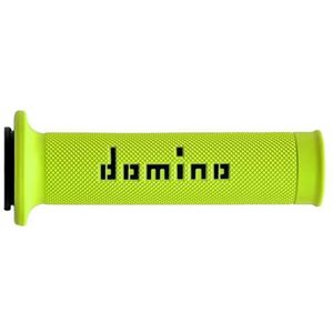 domino Uniseks Volwassenen Manopolle, Giallo Fluo/Nero, One Size