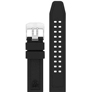 Luminox Original-Ersatzbänder für verschiedene Uhrentypen, Zwart/Zilver, For Luminox Series: 7050, Klassiek