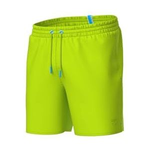 Arena Heren Heren Arena Beach Boxer Solid Beach Short (Pack van 1), Artic Lime, L