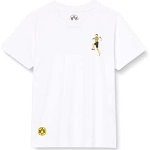 Borussia Dortmund BVB T-Shirt Adeyemi Comic, Kleur: wit, XXL