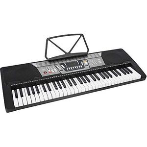 Axus AXP10 draagbaar elektronisch keyboard 61 toetsen, met stroomadapter en muziekstandaard