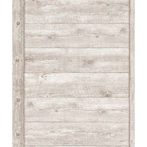Rasch behang 861402 vliesbehang Rasch collectie stenen & hout, beige