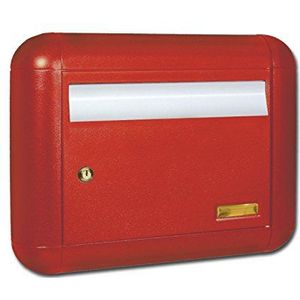 Aluminium box Neve postbus, rood