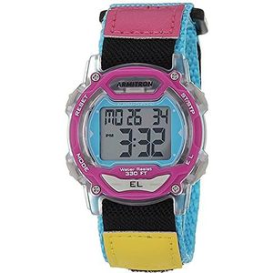 Armitron Sport unisex digitaal chronograaf horloge met nylon band, 45/7004