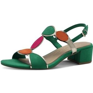 Marco Tozzi - Dames Sandaal - Roze - Textiel/Synthetisch - F-breedte