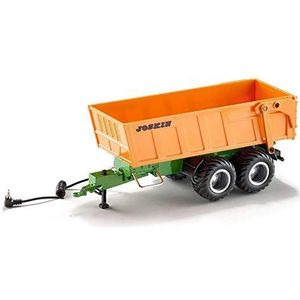 siku 6780, Tandem Axle Trailer, 1:32, Remote controlled, For SIKU Control vehicles with trailer hitch, Metal/Plastic, Orange