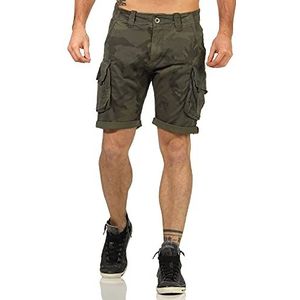 Crew - Camo - Korte Broek - Groen - Katoen