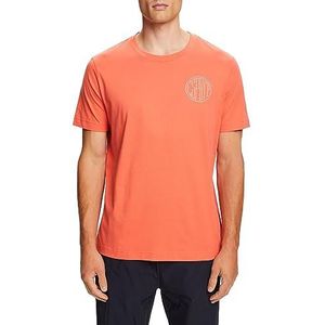 ESPRIT T-shirt voor heren, 640/koraalrood., XS