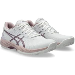 ASICS Gel-Game 9 Clay/Oc Sneakers voor dames, White Dusty Mauve, 38 EU, White Dusty Mauve, 38 EU