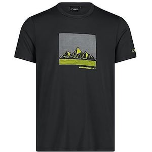 CMP - Heren T-shirt, antraciet-zwavel, 46, Antraciet zwavel, 42 NL