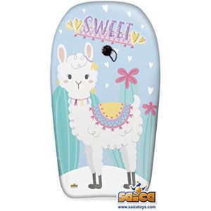 Saica Flamama Body Board kleur roze en blauw 104