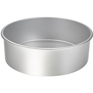 DECORA, 0062614 Professionele ronde bakvorm Ø 30 x 10 h cm, van geanodiseerd aluminium, zonder laspunten, professioneel design.