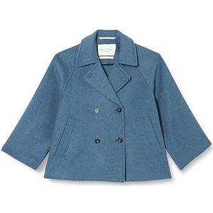 Marc OPolo Damesmantel met reverskraag, knielang, 859, 38