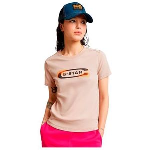 G-Star RAW Old Skool logo, beige (Mushroom D25031-c812-g689), XXS