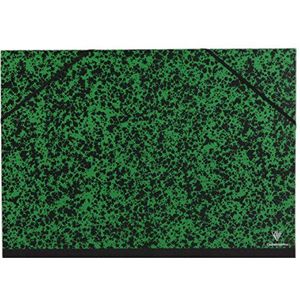 Clairefontaine Tekenmap elastiek. 32 x 45 cm groen