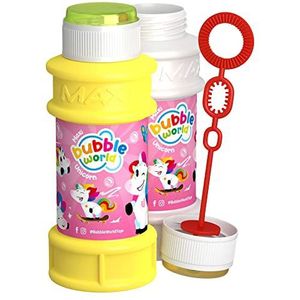 DULCOP - Eenhoornbellen - Bellenblaas - 175 ml - 048175 - Roze - Plastic - Officiële Licentie - Kinder Speelgoed - Buitenspel - Vanaf 3 jaar