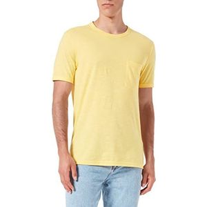 United Colors of Benetton T-shirt heren, geel 1e8, S