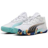 PUMA - NOVA ELITE - Padelschoenen - Blauw/Zwart/Wit