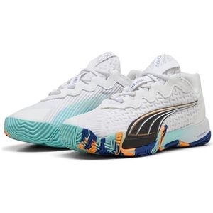 PUMA - NOVA ELITE - Padelschoenen - Blauw/Zwart/Wit