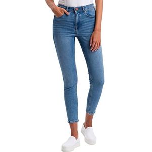 Cross Judy Jeans voor dames, blauw, normaal, blauw, 32W x 30L