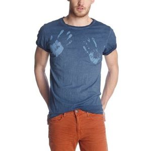 ESPRIT T-shirt voor heren, blauw (blauw (411 Moonlight Blue)), 42 NL/M
