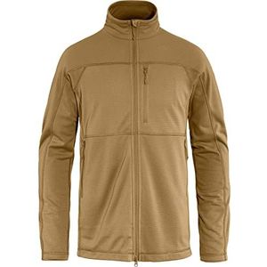 Fjallraven 86971-232 Abisko Lite Fleece Jacket M Jacket Heren Buckwheat Brown Maat XL