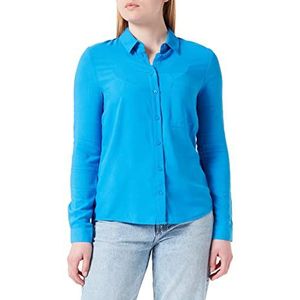 ICHI Dames IHMAIN SH Blouse, 184140/French Blue, 36