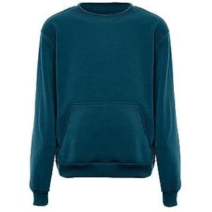 CLIMA IGLU Heren sweatshirt 73932092-CL01, donker turquoise, L, donker-turquoise, L