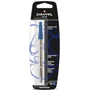 Sheaffer Classic SH-97325 Originele navulling voor Gel Ink Rollerball Pen, Medium Point, Compatibel met Shaeffer Prelude en Legacy Rollerball pennen, 1 Pack, Blauw
