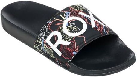 Roxy - Slippy Ii - Sandalen - Dames - Zwart - Rubber