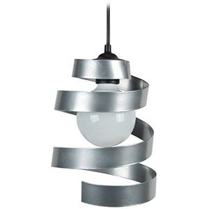 Tosel 14491 spiraal hanglamp staal gedraaide/schilderij epoxy aluminium 180 x 900 mm