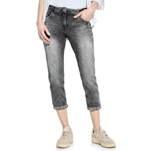 CECIL 7/8 boyfriend-jeans, Mid Grey Used Wash, 26W x 26L