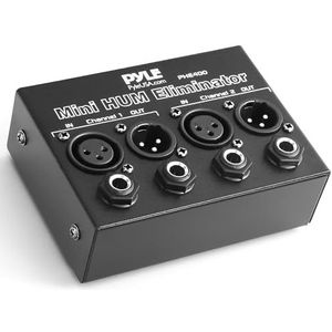 Pyle B00BARTW42 Silencer Box (2 kanalen) met XLR Vrouwelijke Connectoren