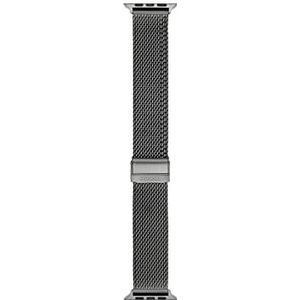 42 mm/44 mm/45 mm Smoke Roestvrijstalen Bandje voor Apple Watch®