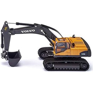 siku 3535, Volvo Hydraulic Excavator, 1:50, Metal/Plastic, Yellow, Functional excavator arm