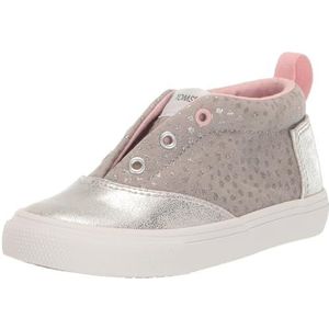 TOMS Fenix Mid, sneakers voor meisjes, Grijze folie Dot microvezel, 22 EU