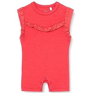 NAME IT Baby-meisje NBFJOLINE Sunsuit Jumpsuit, Watermeloen, 80, watermeloen, 80 cm