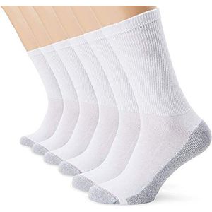 Dim Ecodim Sport schokbestendige sokken x6, wit/grijs, maat 40-45, 6 stuks