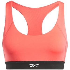 Reebok ID Train Racer Bra, Sunset Coral, M