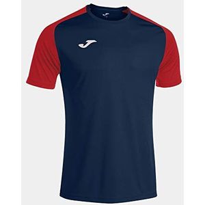 Joma Academy IV Shirt Korte Mouw Kinderen - Marine Rood