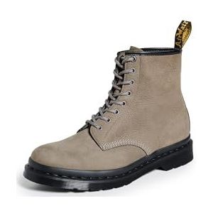 Dr. Martens Chelsea Boot, heren laarzen, Grijs Nikkel Grey Milled Nubuck Wp, 41 EU