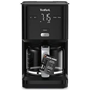 Tefal Smart & Light CM6008 - Filter-koffiezetapparaat - Filterkoffiezetapparaat - Zwart