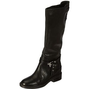 Geox Dames D Larysse Fashion Boot, zwart, 36 EU