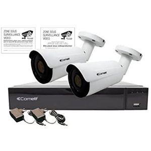 Comelit - Video Surveillance Set - 2 Camera's - AHD 4K - Netwerkcamera